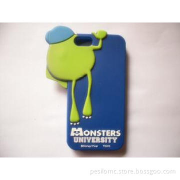 Blue Silicone Cell Phone Case Tasteless / Monsters Universi